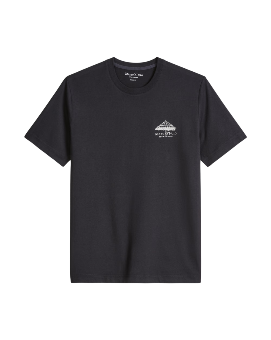 Regular T-Shirt with Summery Back Print